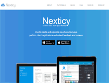 Tablet Screenshot of nexticy.com